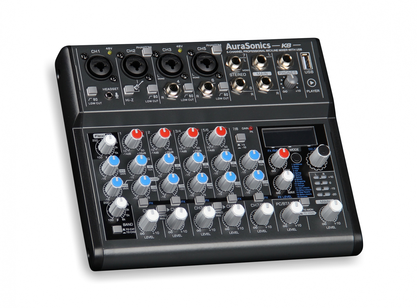 AuraSonics K8 компактный микшерный пульт в Калининградской области