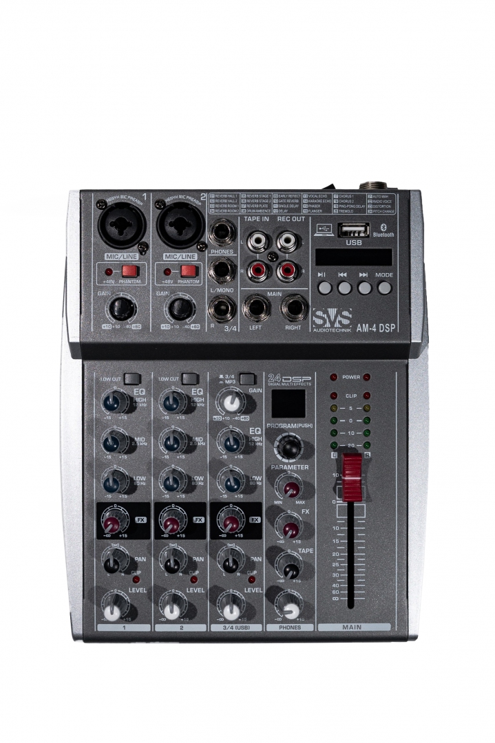 SVS Audiotechnik mixers AM-4 DSP Аналоговый микшерный пульт, 4-канала в Калининградской области