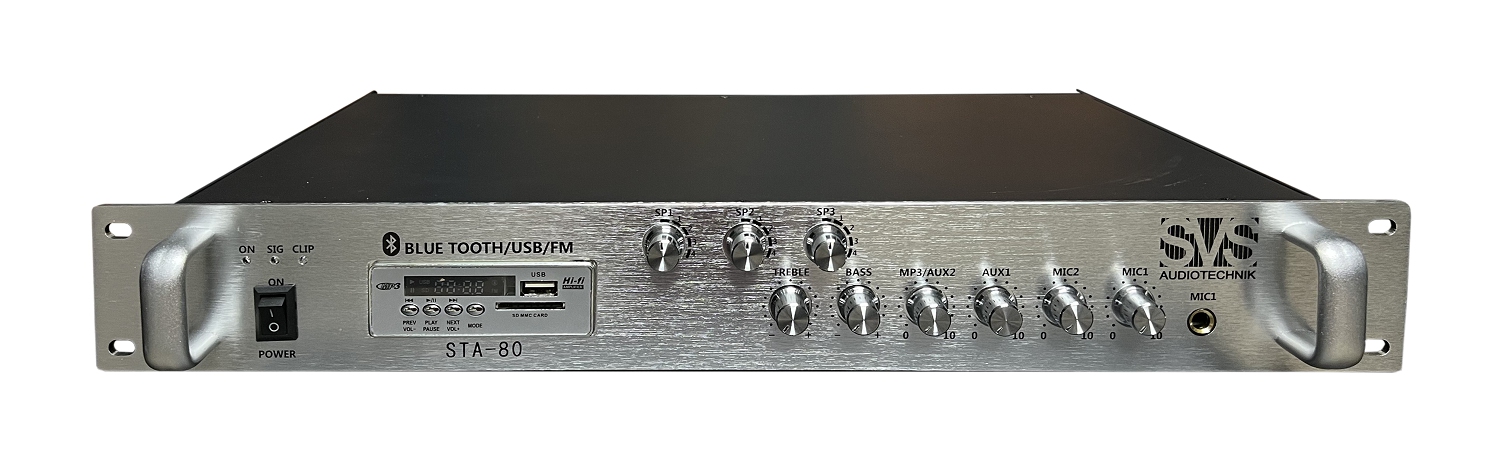 SVS Audiotechnik STA-80 Микшер-усилитель для систем Public Address в Калининградской области